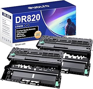 DR820 Drum Unit Brother DR820 Replacement for Brother Drum DR820 DR-820 to Compatible with HL-L6200DW MFC-L5850DW HLL6200DW MFC-L5900DW MFC-L5700DW HL-L5200DW MFC-L6800DW Printer (2 Black, Not Toner)