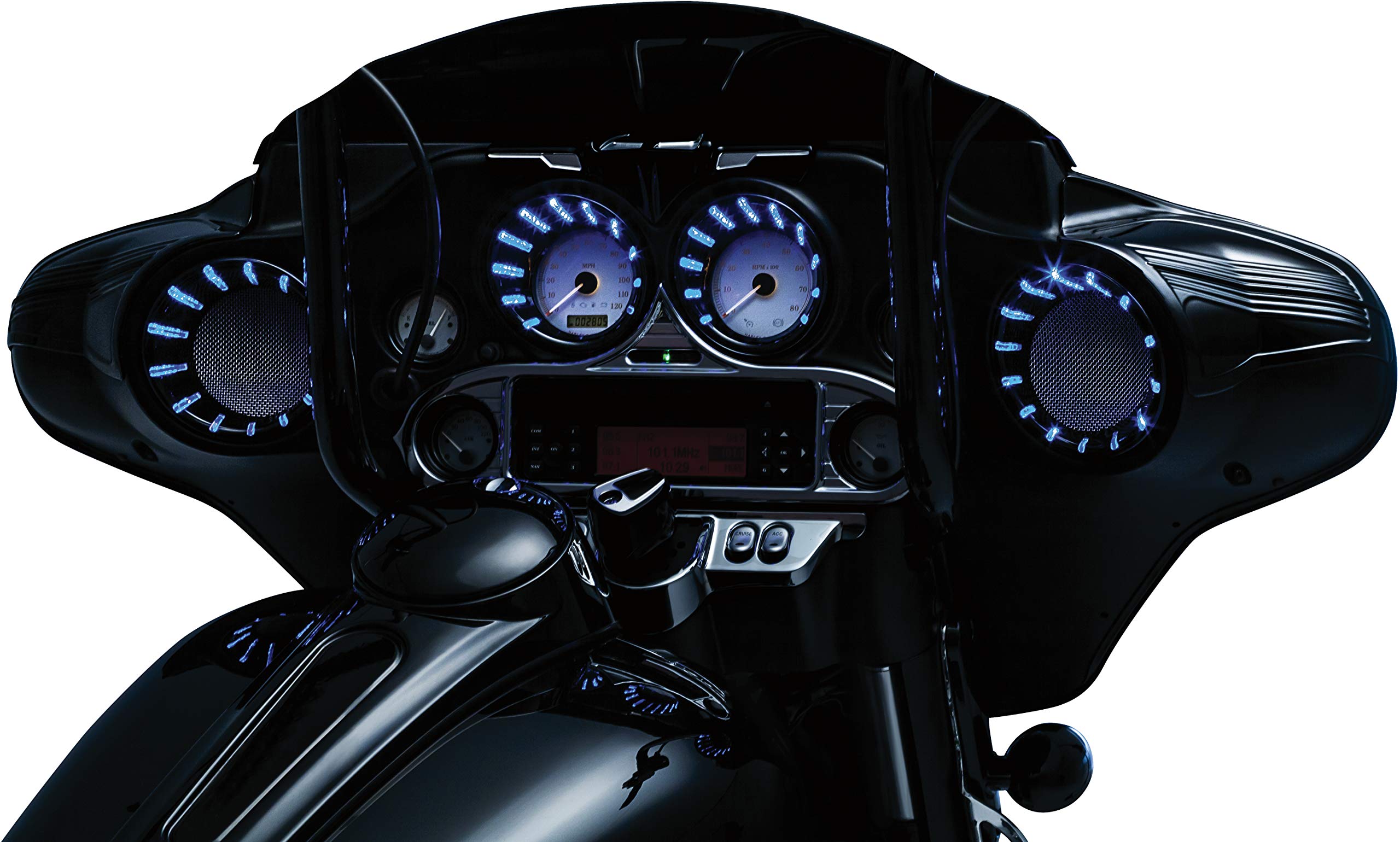 Amazon | Kuryakyn 7288 オートバイアクセントアクセサリー LED