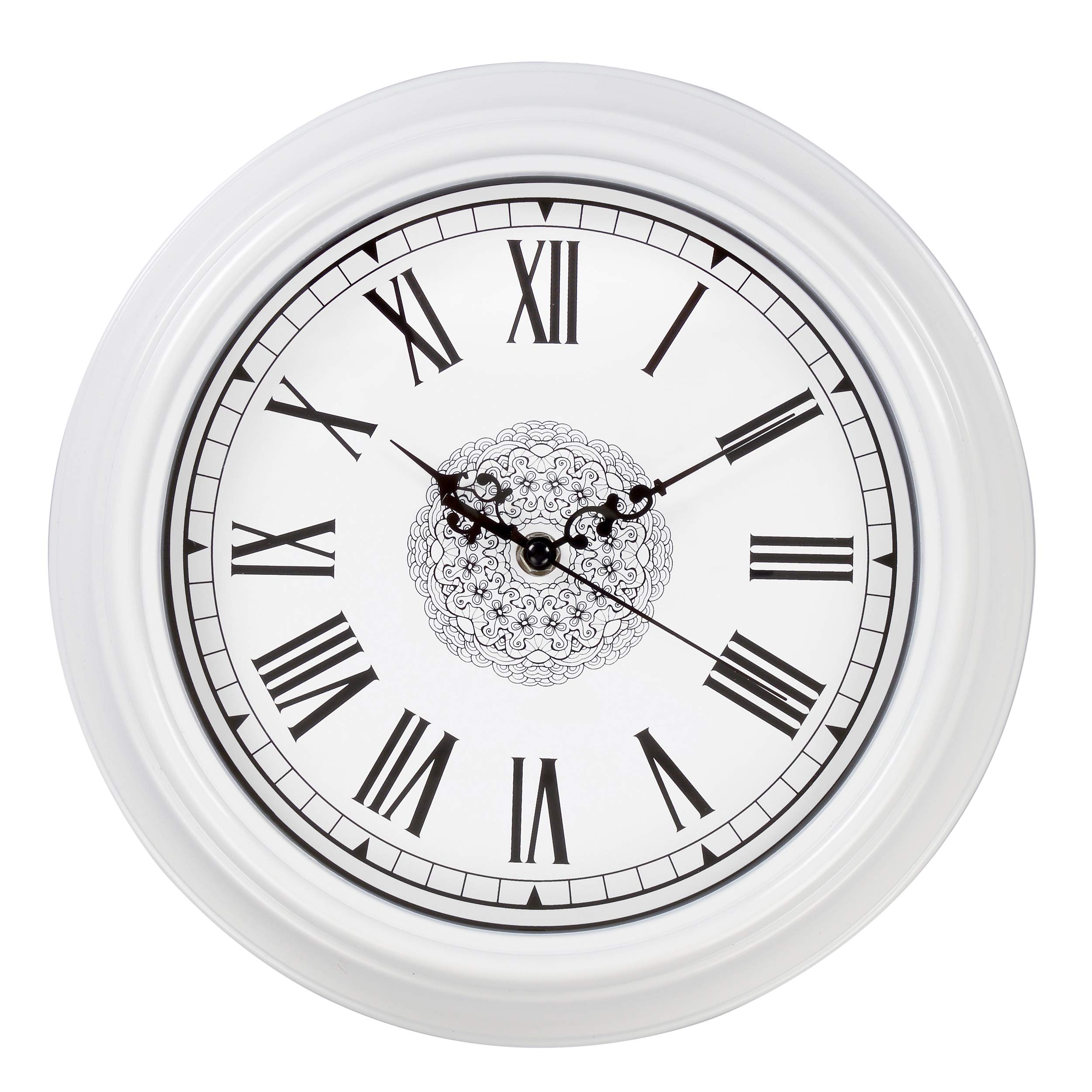 Abs Wall Clock (White)