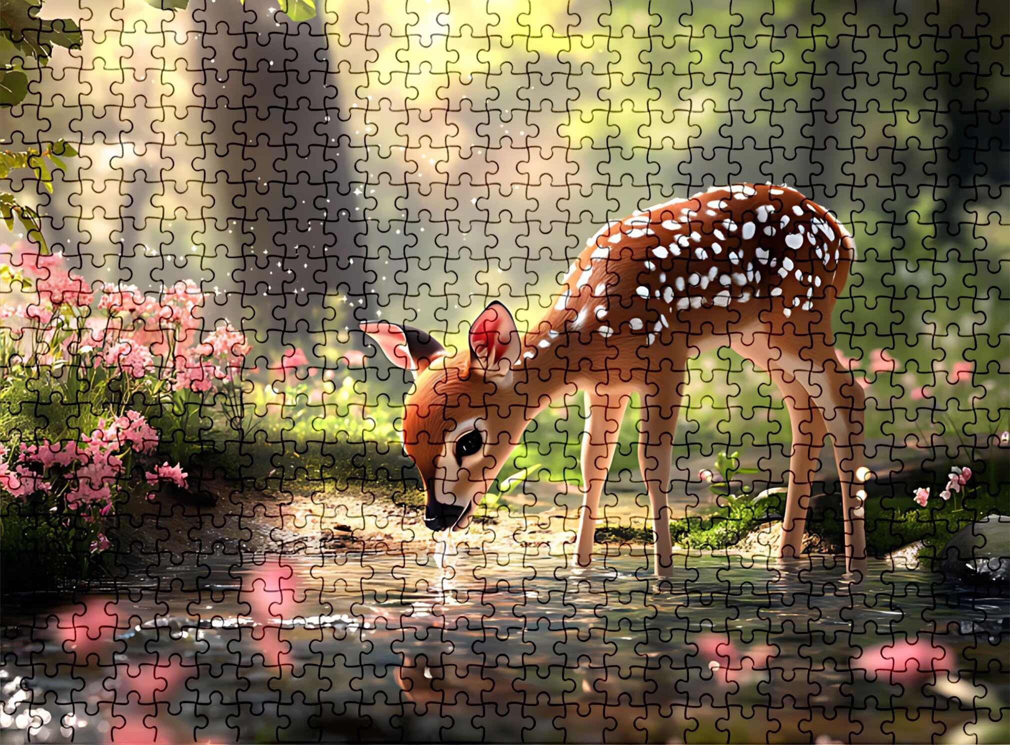 Puzzle 1500 elementów, drewniane puzzle dla dorosłych – Impossible Puzzle 87 x 57 cm niffy gra myśleniowa i łamigłówka dla kobiet i mężczyzn, gra rodzinna na wieczory z grami, prezent dla kobiet, REH