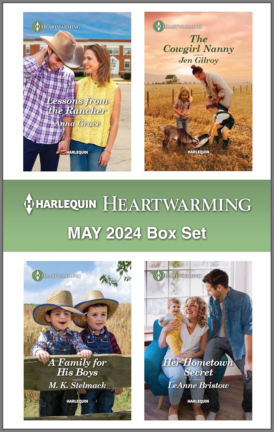 Harlequin Heartwarming May 2024 Box Set A Clean and Uplifting Romance
