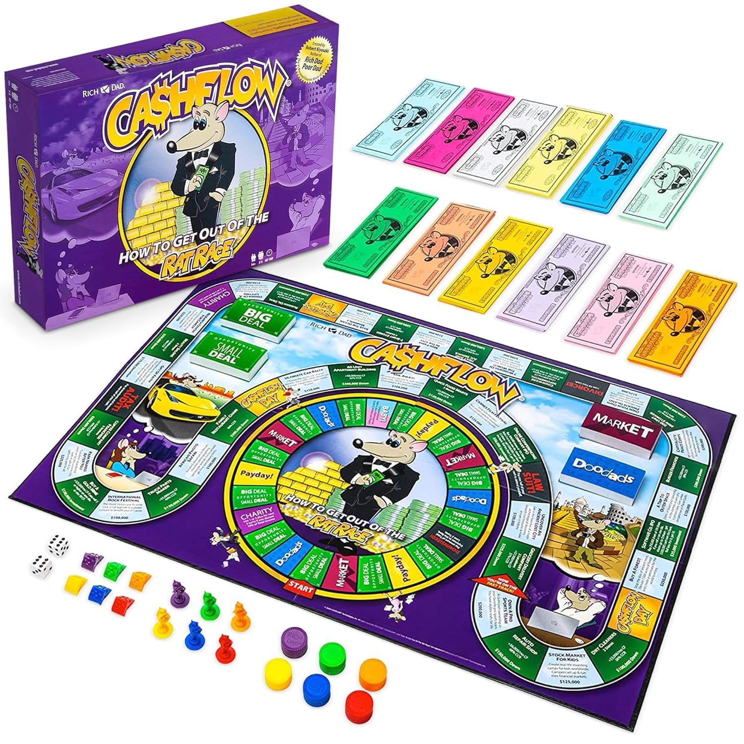 The Rich Dad Company Kids Cashflow Board Game, New Edition, with Exclusive Bonus Strategy Guide-image-16