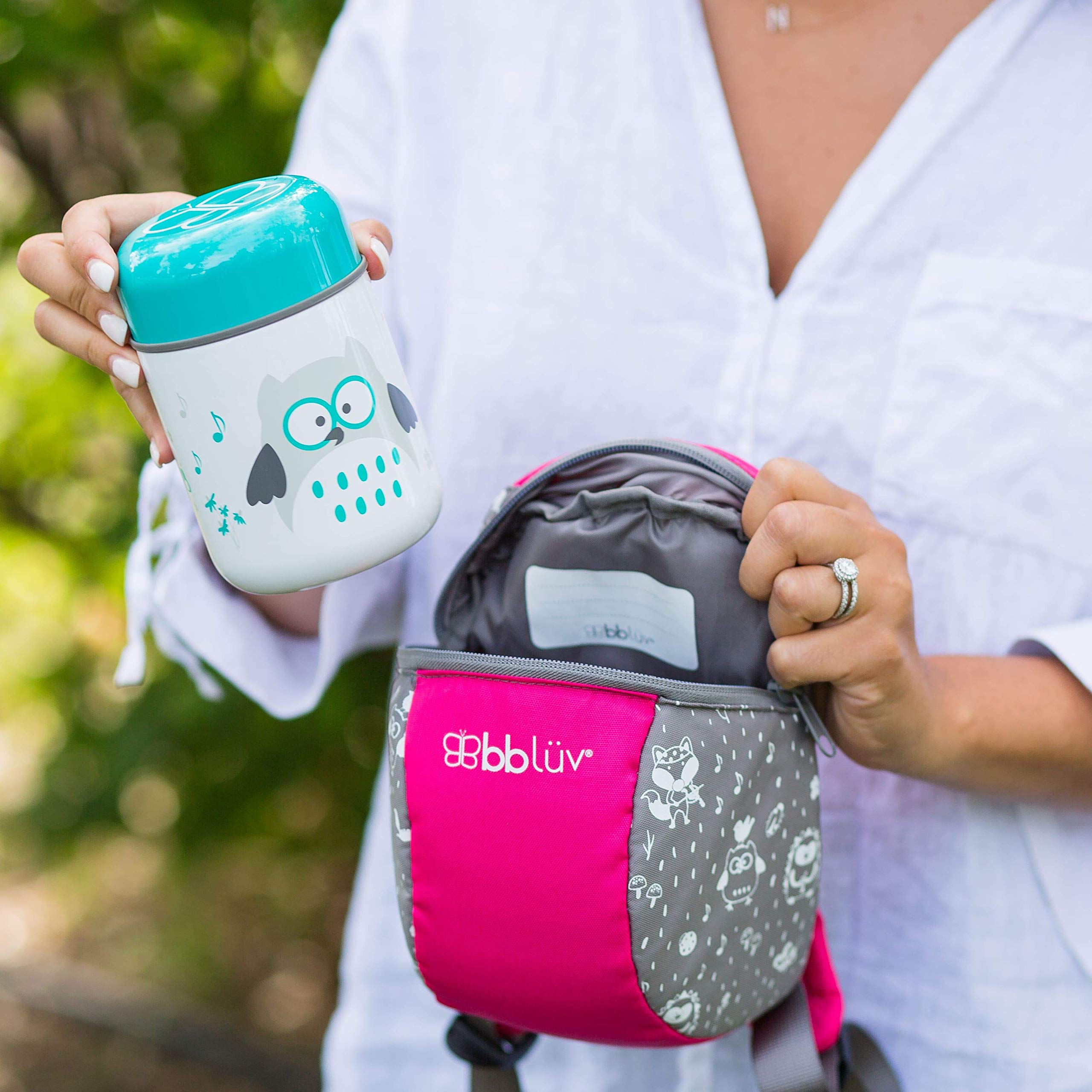 bblüv - Päk - Sac à dos pour tout-petit enfant avec sangle de sécurité amovible - Rose