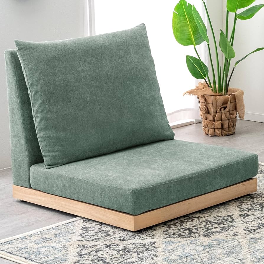 タンスのゲン　ローソファ　1人がけ　グレージュ タンスのゲン ソファー ソファ 1人掛け バラ売り ローソファー