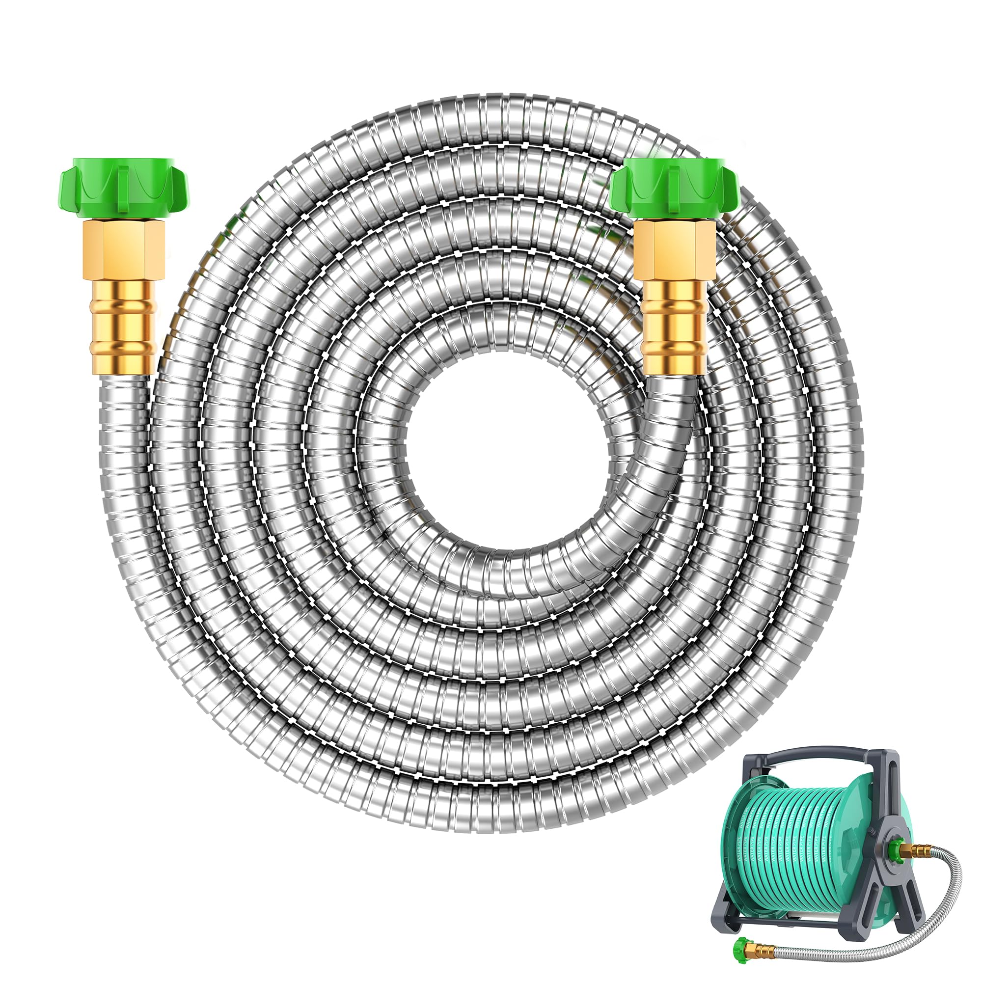 BlueGarden Short Metal Garden Hose