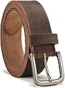 CHAOREN Full Grain Leather Belt for Men, Work Belts for Men Heavy Duty, Daily Wear for Jeans Pants