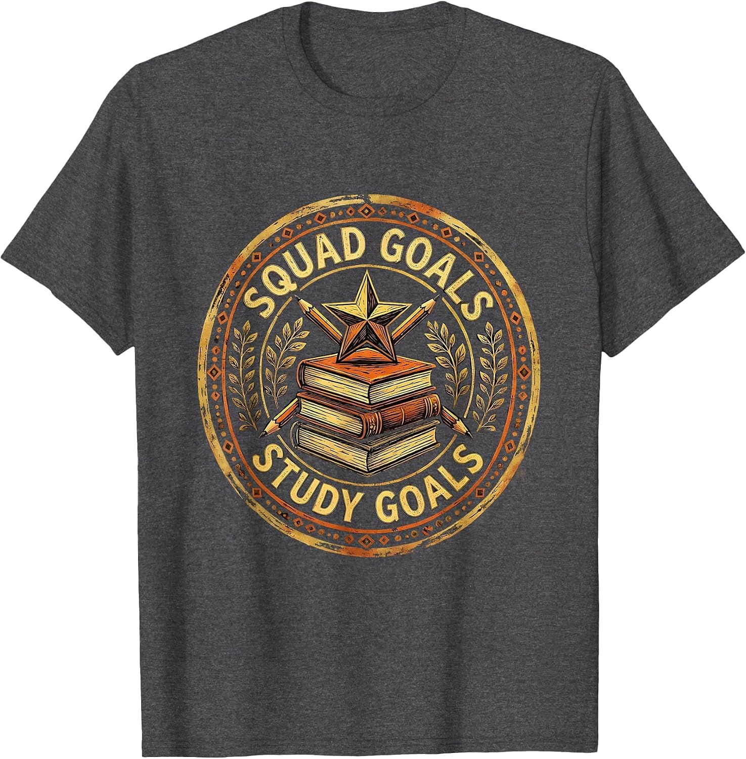 Squad Goals Study Goals Boys Back to School Design T-Shirt