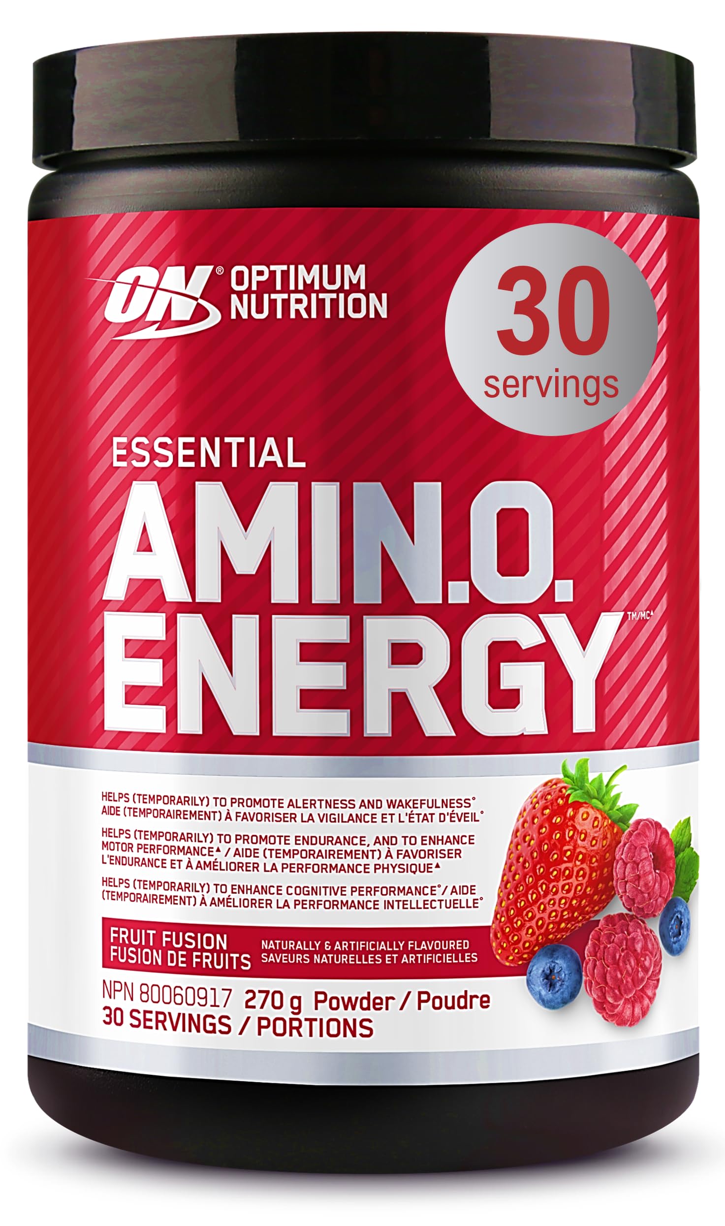 Pré Treino Amino Energy 270g On Optimum Nutrition 30 Doses