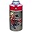 Zak Designs Stainless Steel One Hand Operation Lid and Built-in Carrying Loop Water Bottle with Straw Spout is Perfect for Kids (15.5 oz, BPA Free), 1 Count (Pack of 1), Marvel Comics Spider-Man
