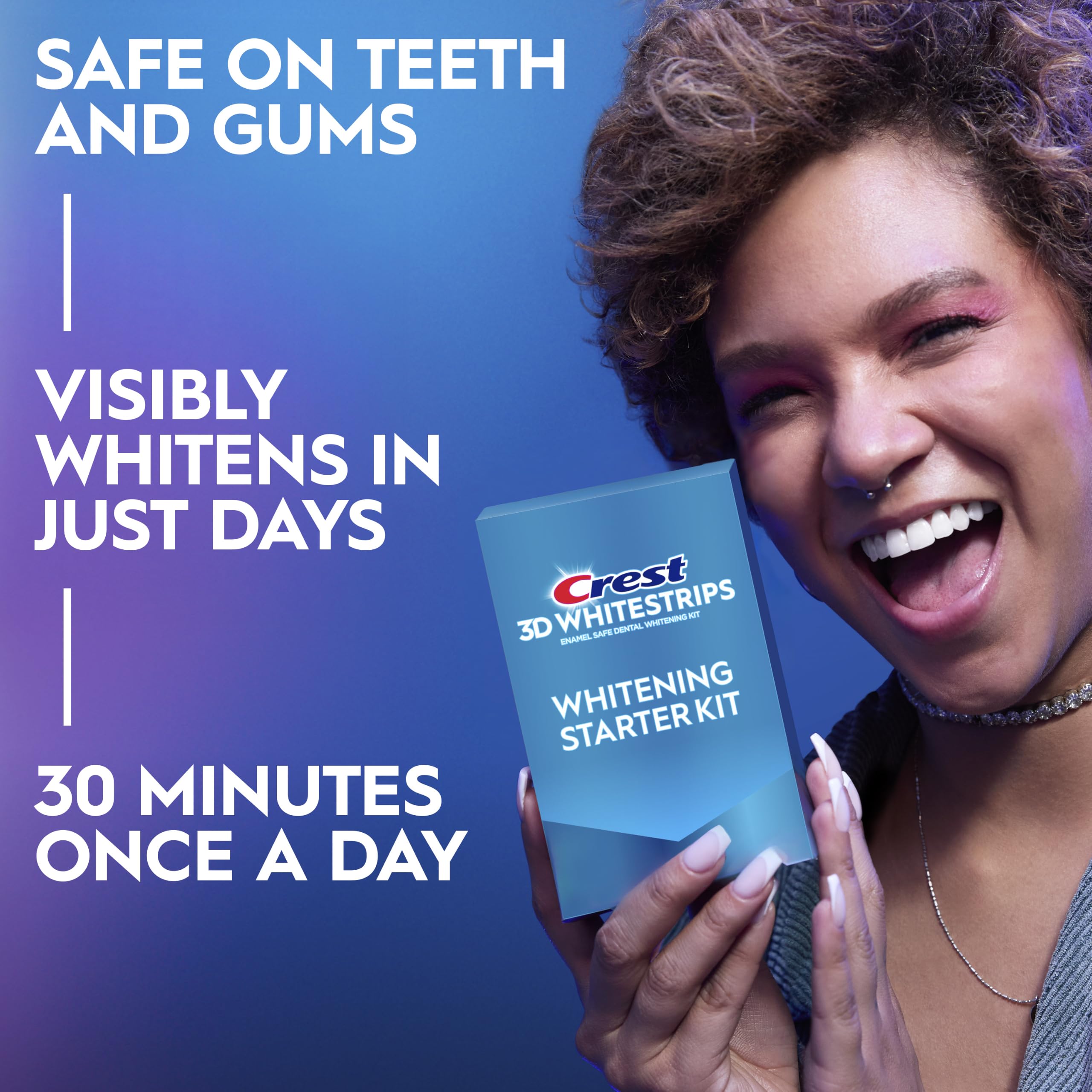 Crest 3D Whitestrips: Whiter Teeth in 10 Days -2
