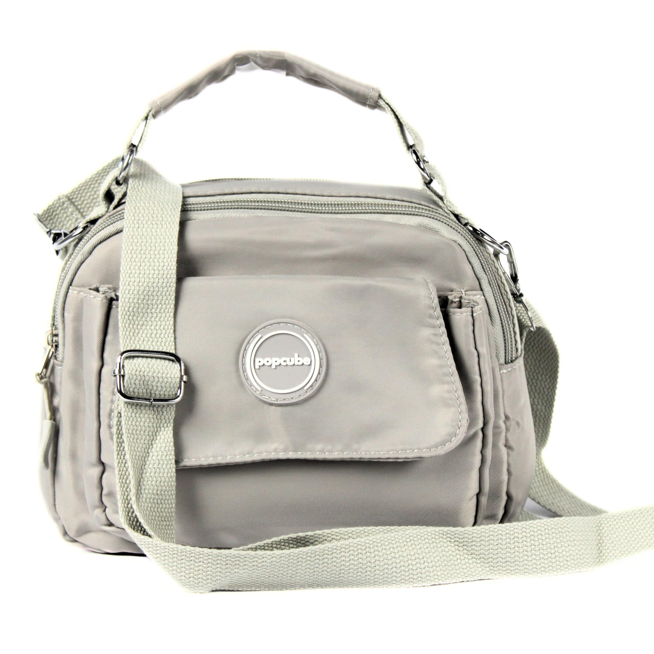 Women Crossbody Bag Waterproof Multi-layer Casual Satchel Bag Shoulder Bag Messenger Bag Travel Bag With Inner Padded Pocket & Adjustable Strap