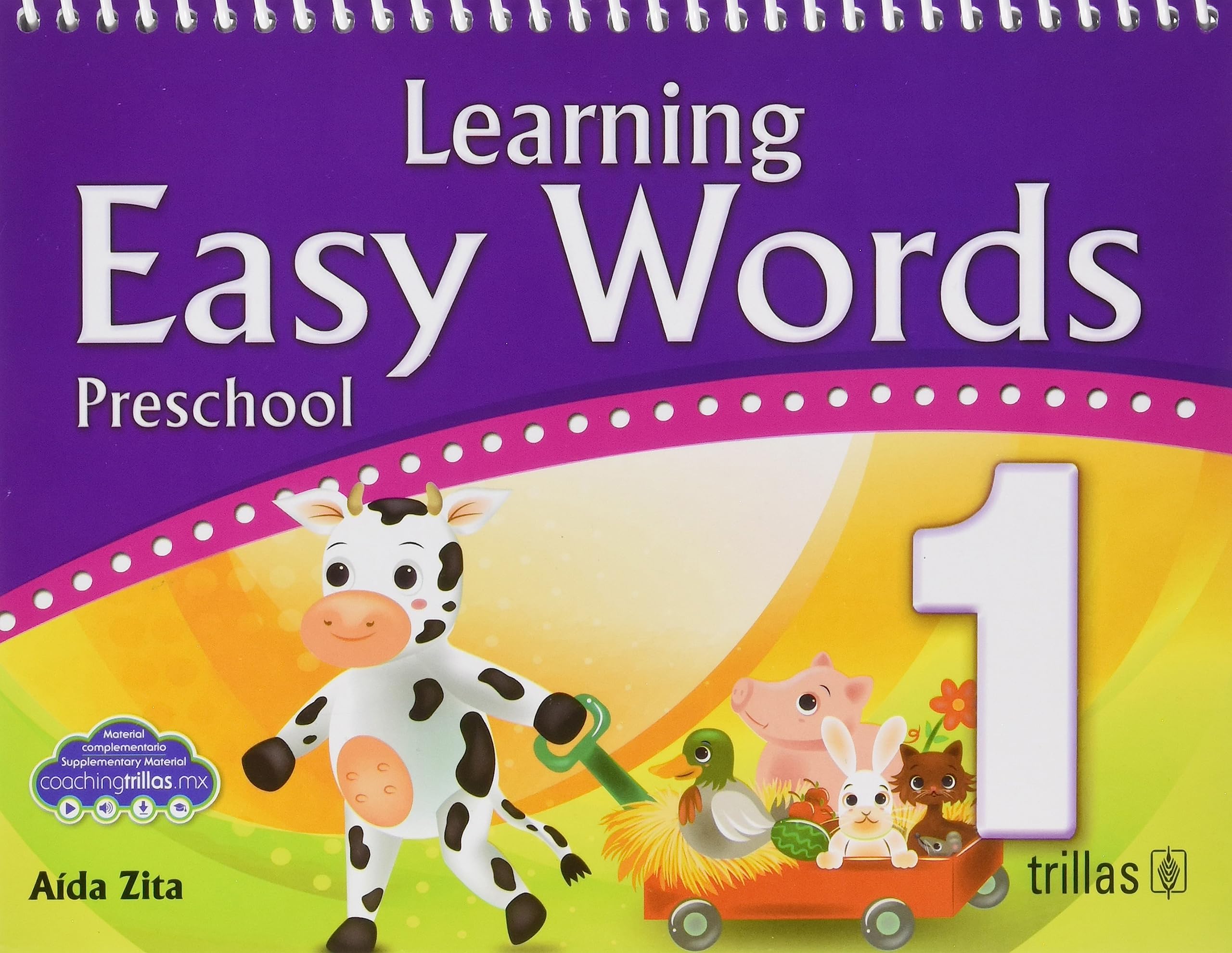 Aprender palabras fáciles preescolar 1 coachingtrillas (Edición Español)