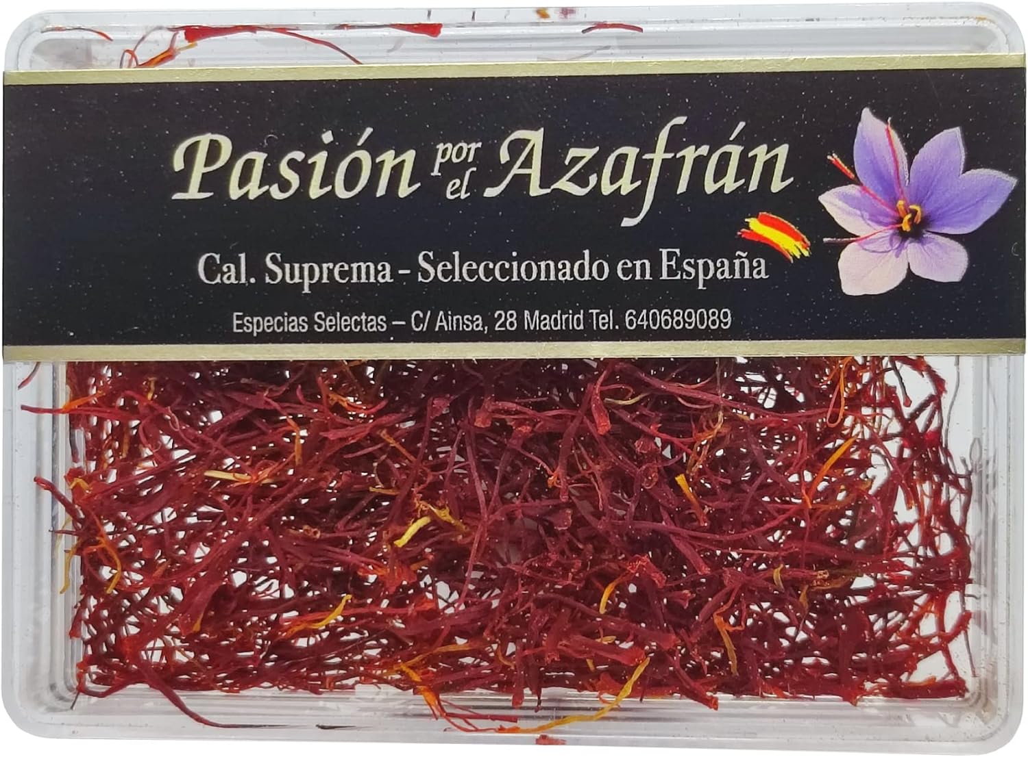 Azafrán Español de Calidad Suprema (Categoría I ISO 3632-2), Elaboración tradicional, gran aroma y sabor
