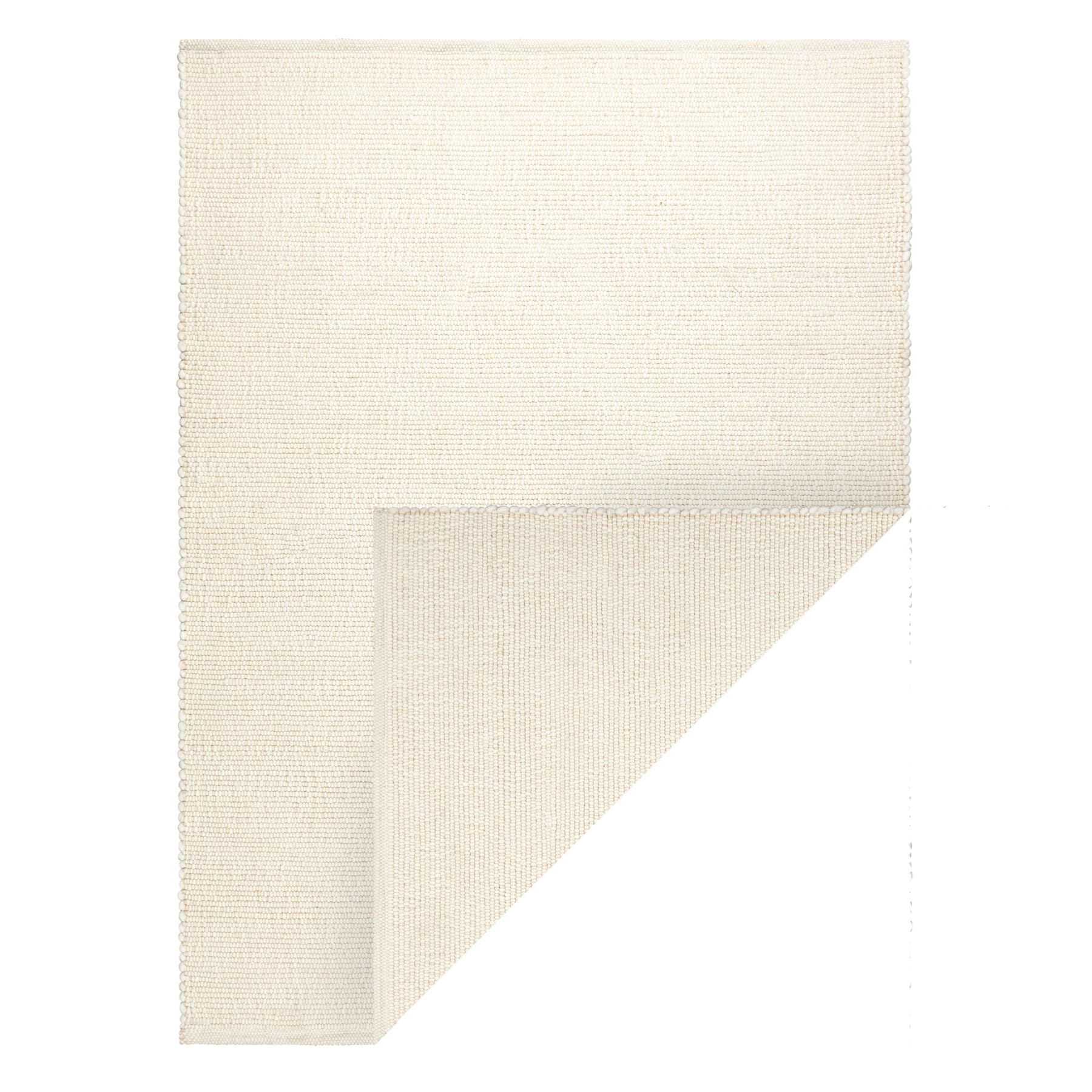Tapis en laine crème naturel Nepal 2100 rugsx 140x190 cm pour salon