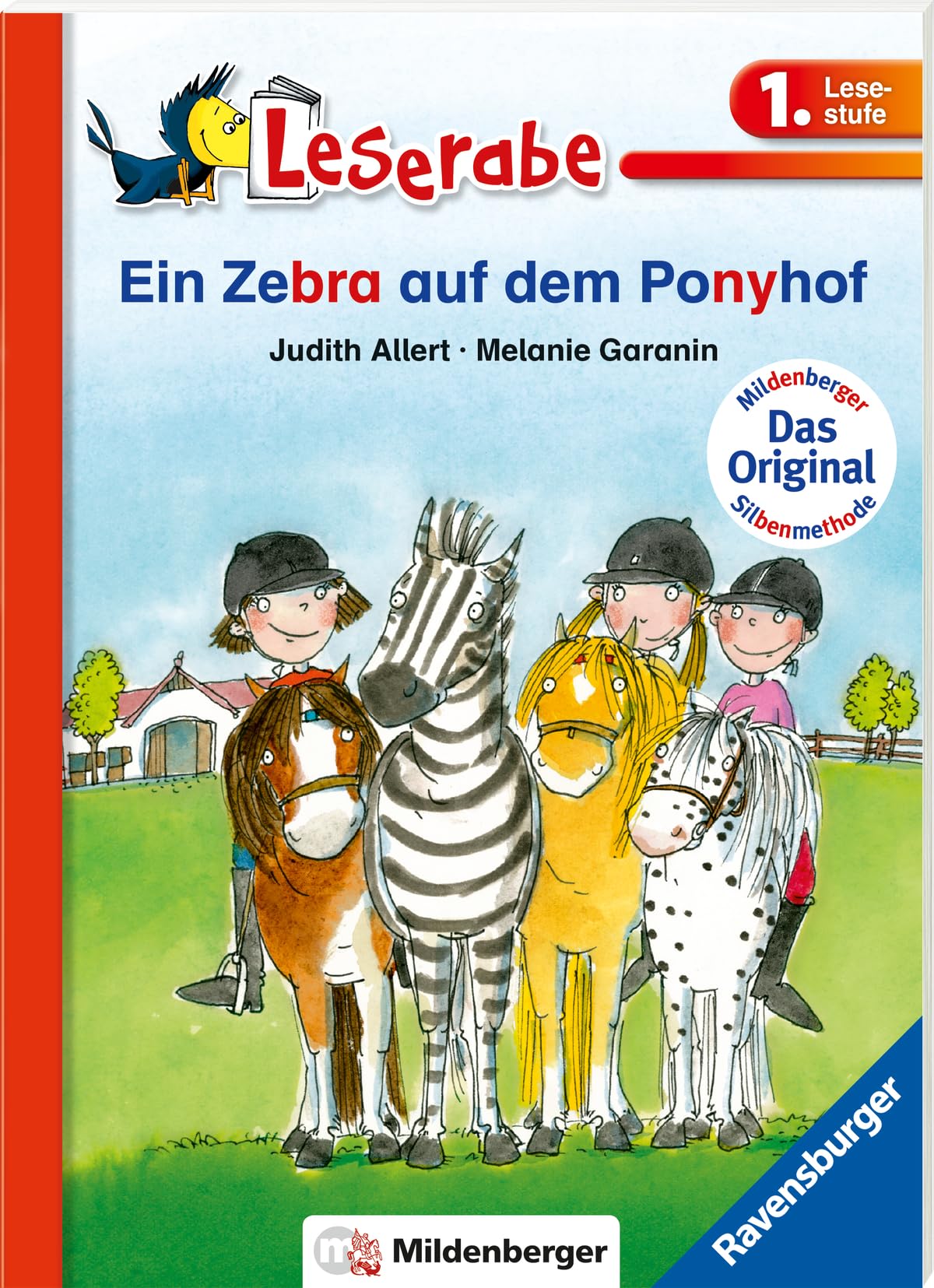 Ein Zebra auf dem Ponyhof - Leserabe 1. Klasse - Erstlesebuch für Kinder ab 6 Jahren