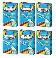 Vista 1 de SINGLES TO GO! Skittles - Mezcla de bebidas, ponche tropical, cajas de 6 unidades (paquete de 6)