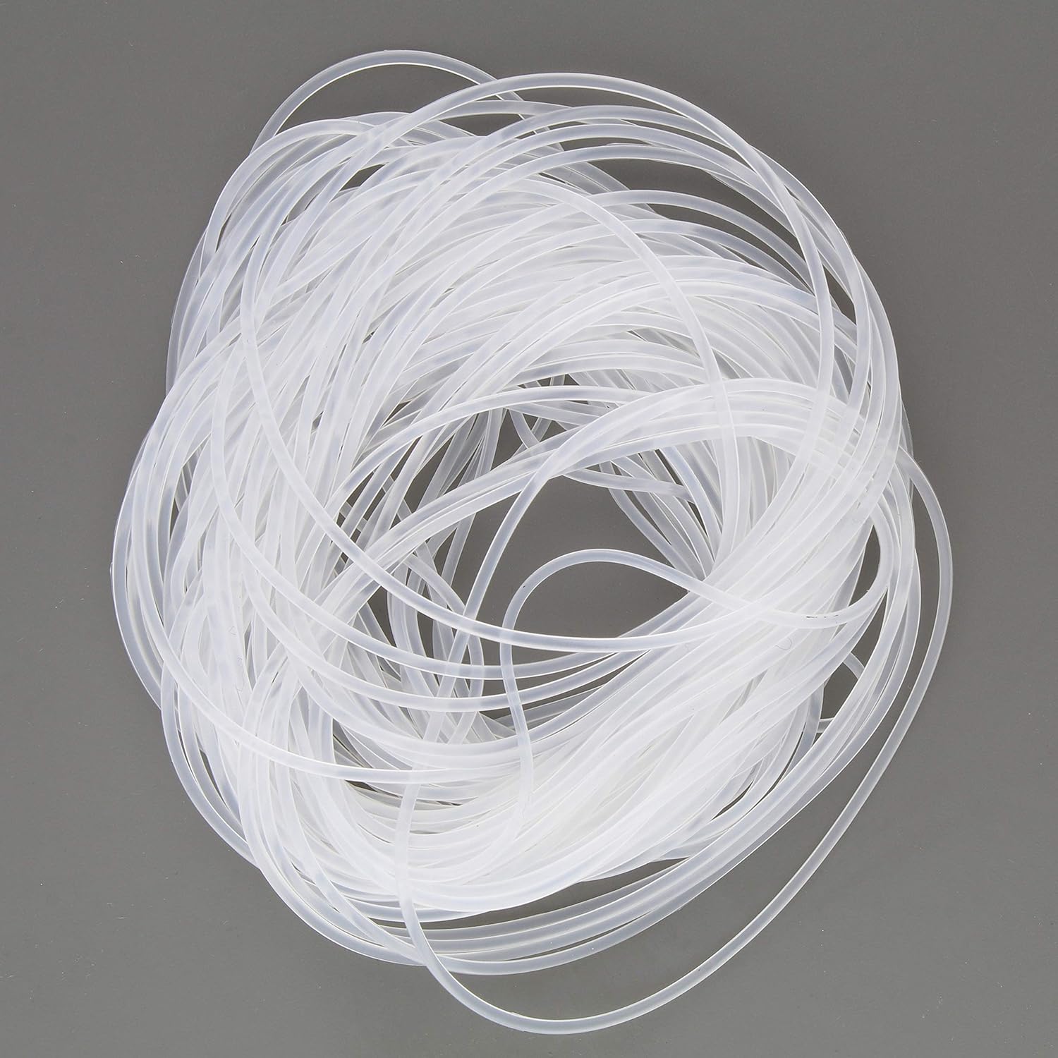 The Beadsmith Endless Loom Bands, 6 Inches Diameter, Pack of 72 Pieces, Clear Color, Use with The Endless Loom