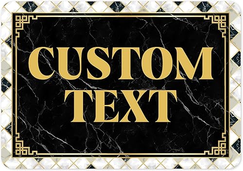 Miniatura 37 de Letrero Personalizado, Letrero de Calle Personalizado, 11 Colores de Fuente, 13 Estilos de Fuente, 4 Opciones de Agujeros, 22 Tamaños, 6x24 Madera