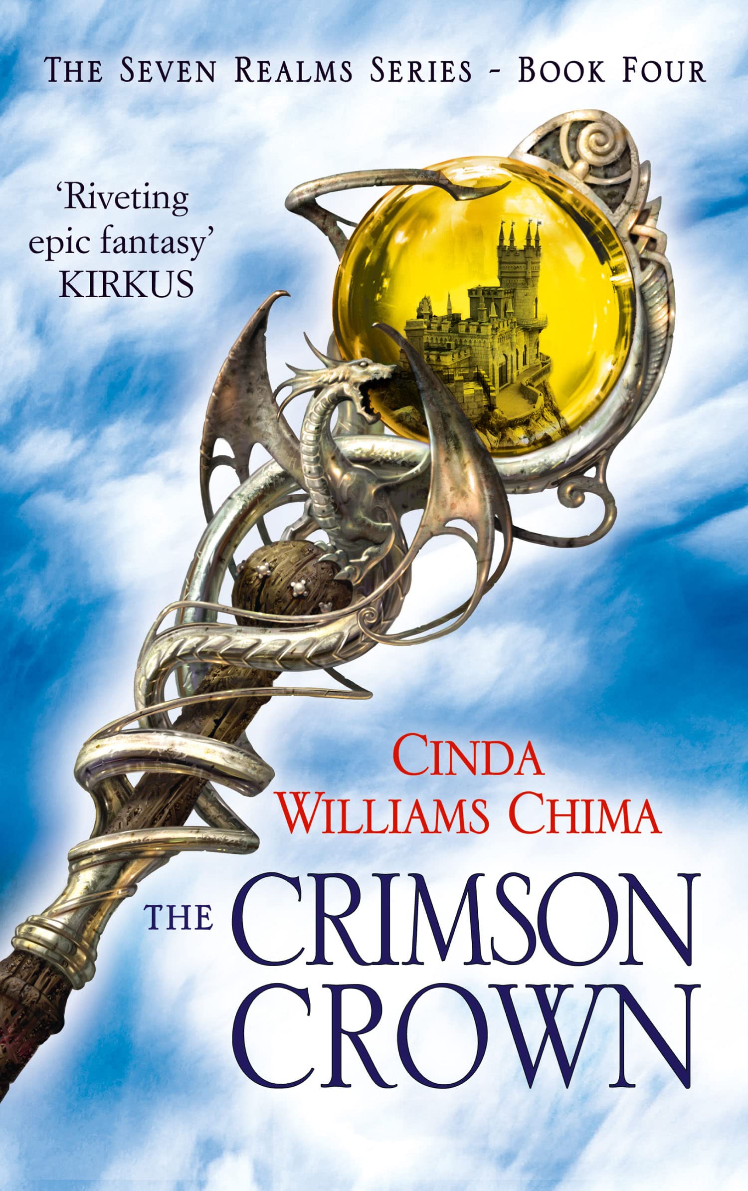 The Crimson Crown: A Captivating Romantasy Novel of Magic and Dangerous Alliances: Book 4 (The Seven Realms Series)
