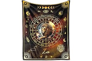 Leo Zodiac Blanket: A Celestial Embrace of Comfort