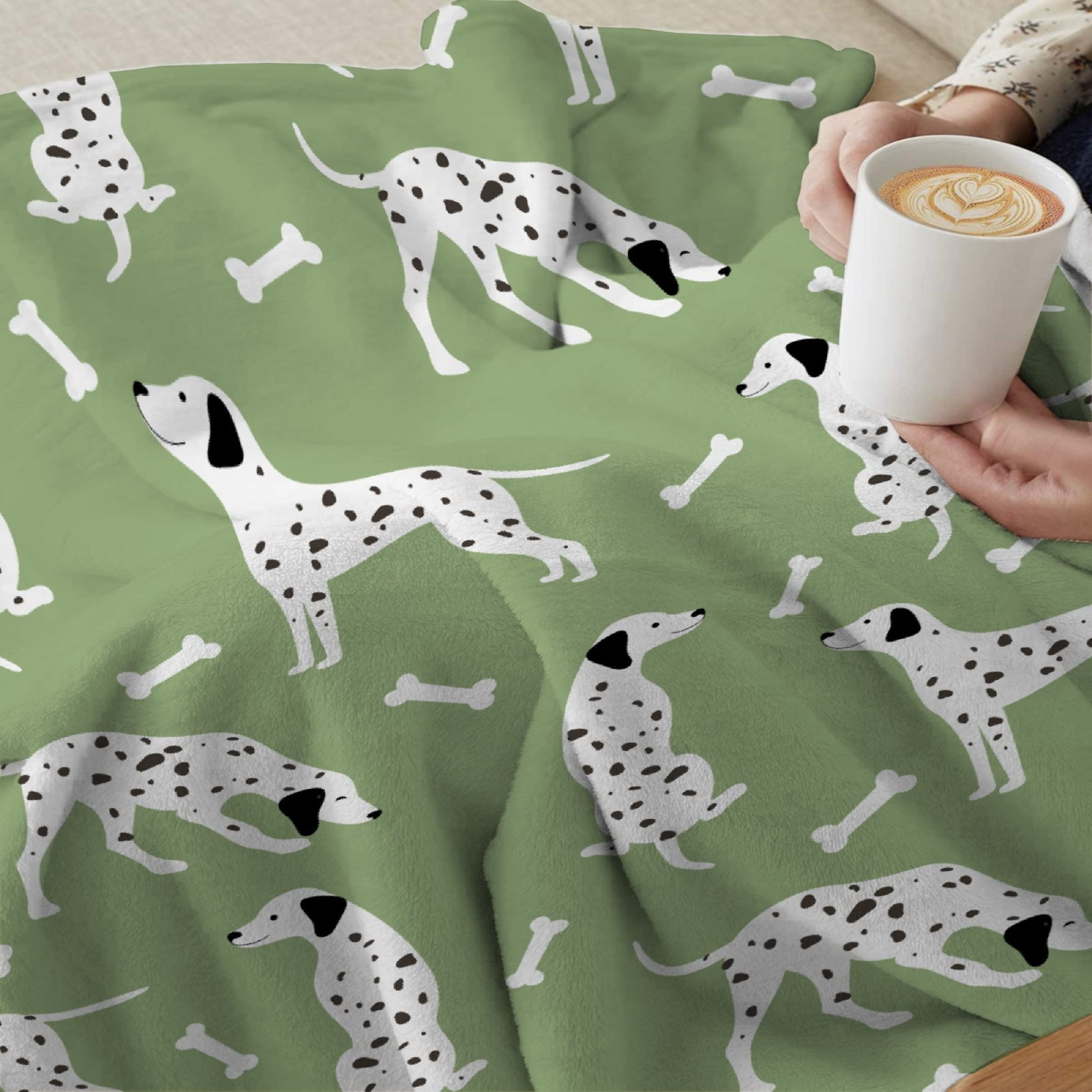Couverture En Flanelle Microfibre DUISE – Douce Et Chaude – 150x200 Cm – Multi-usage Lit Canapé