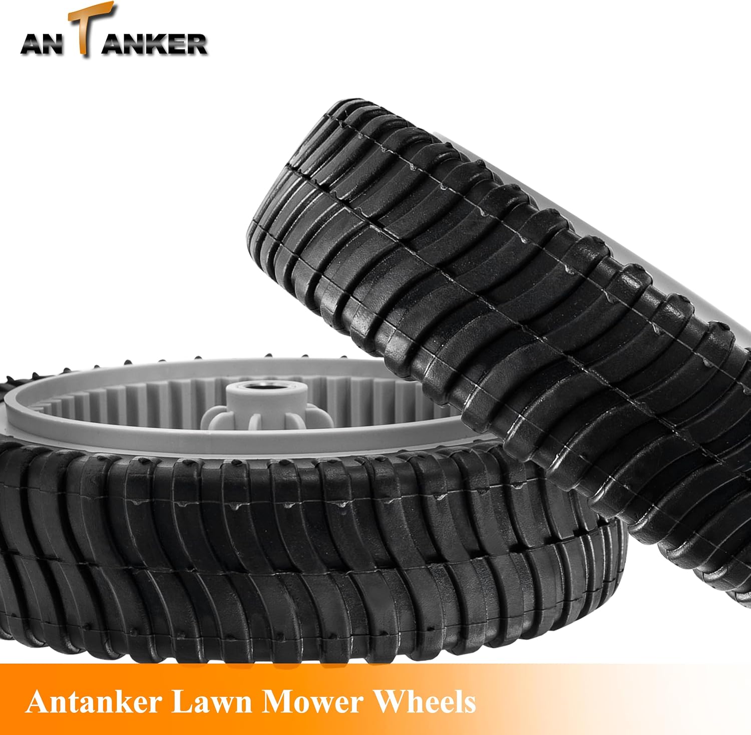 Front Drive Wheels Replaces for MTD 734-04018C 734-04018 734-04018A 734-04018B for Troy Bilt Tuff-Cut 210 TB210 TB230 TB240 Self Propelled Mower for Cub Cadet for Sten s 205-712, Set of 2