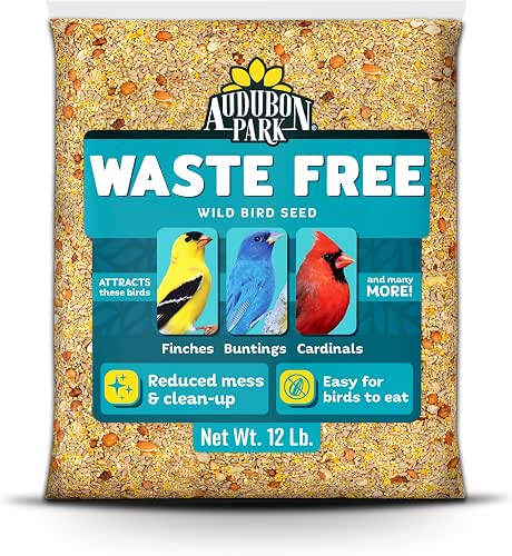 Audubon Park Waste Free Wild Bird Seed – 12 lb.