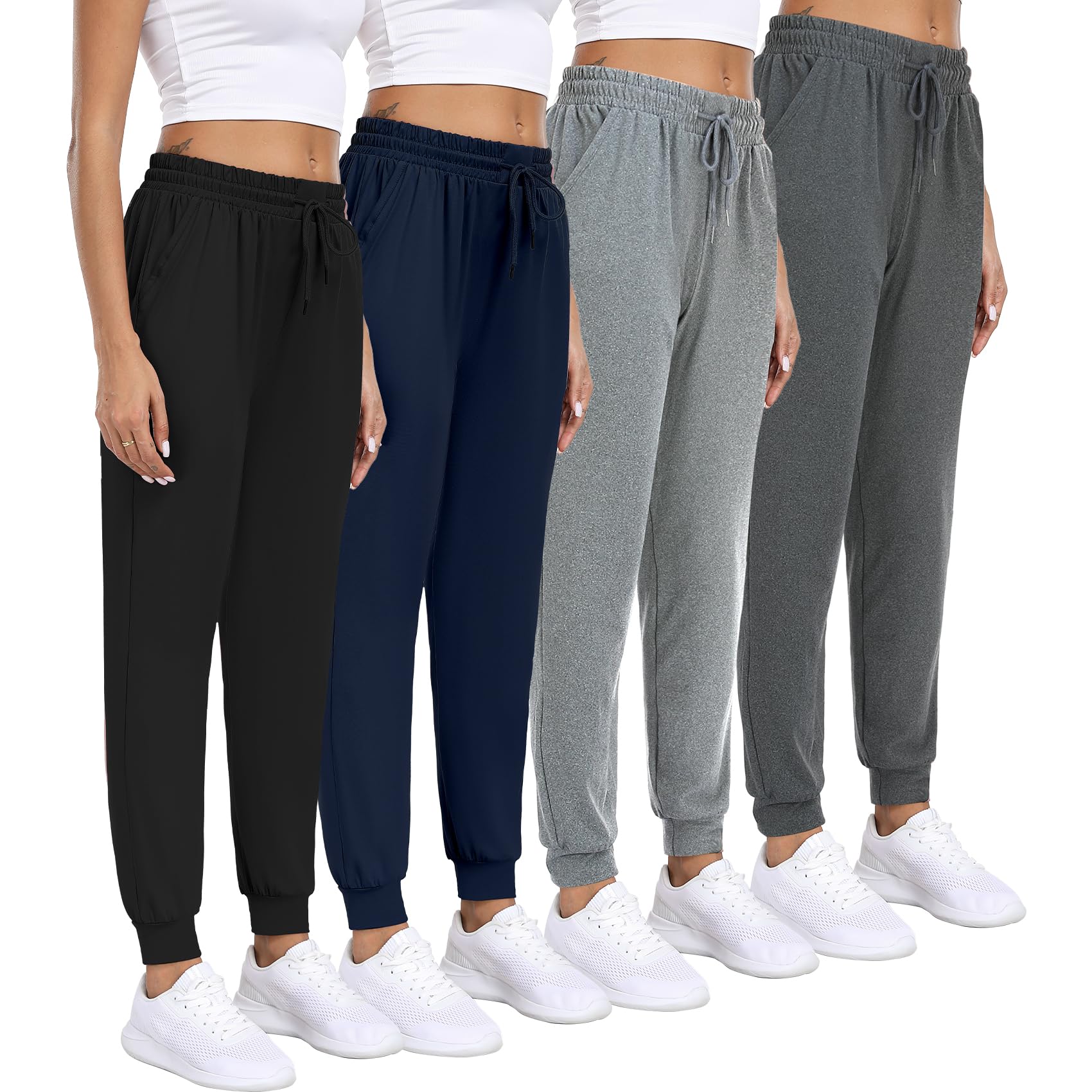 Women Joggers 4-Pack