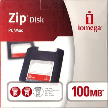 Iomega Zip 100MB Media for PC and MAC - 10 Pack