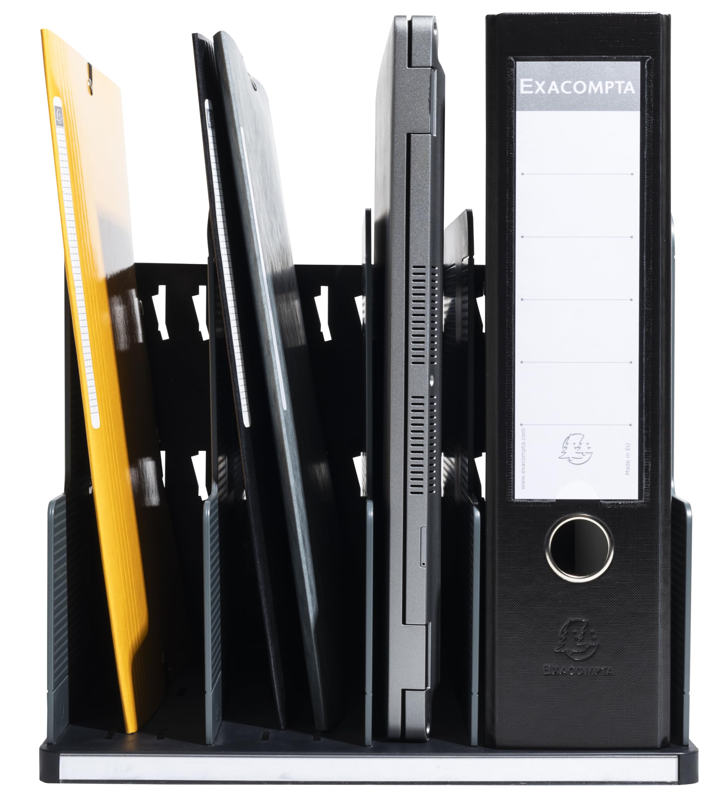 Exacompta Modulotop – Selezionatore Verticale Con 5 Divisori Skandi, Per A4+, 30x28,8x25,5 Cm, Colori Assortiti