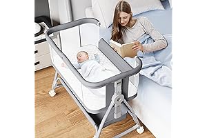 baby bedside rocking bassinet