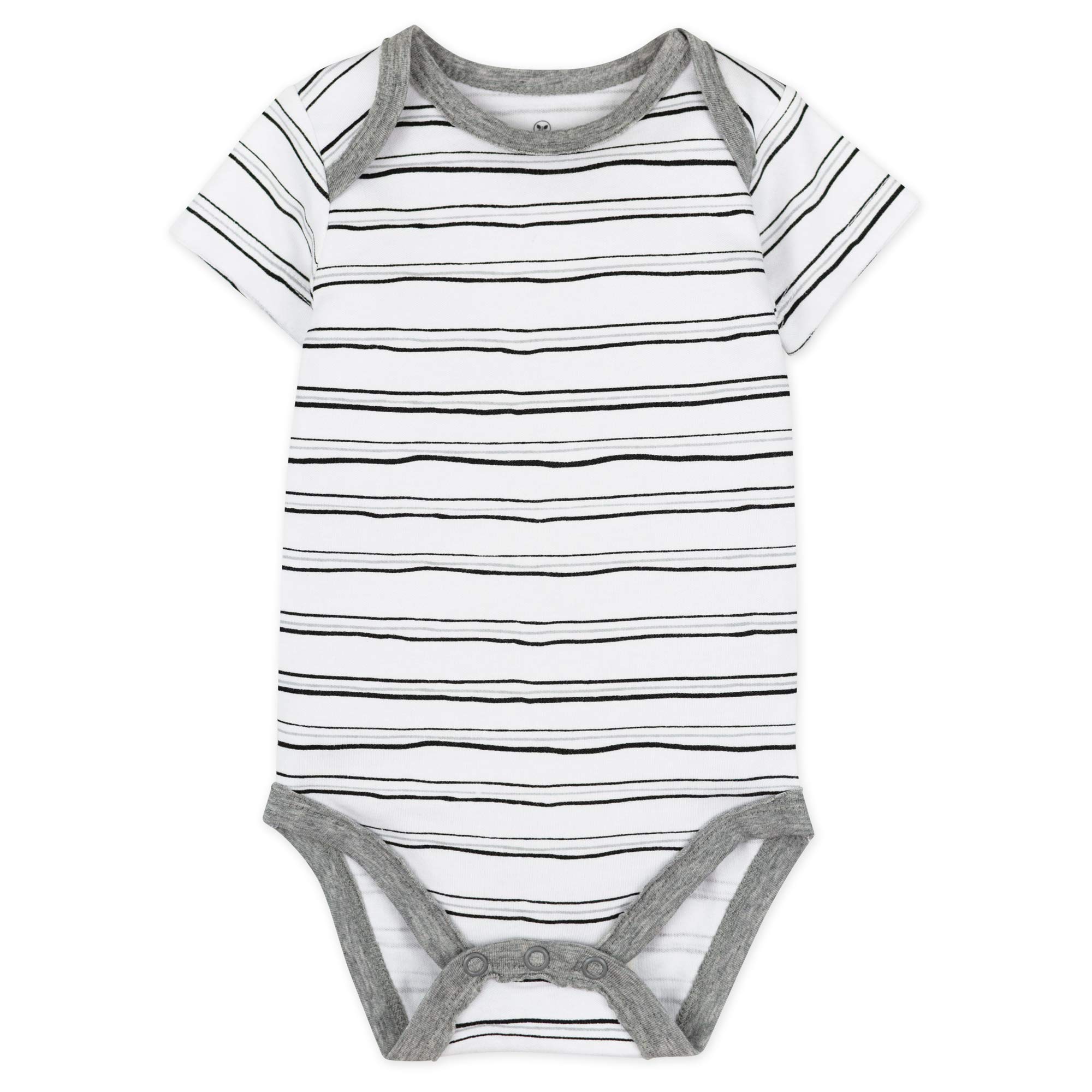 The Honest Company Unisex Baby 5-Pack Organic Cotton Short Sleeve Bodysuits Hemd
