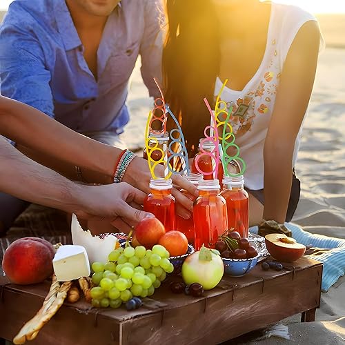 Miniatura 4 de 12  Pajitas Crazy Loop - Paquete económico - Colores surtidos