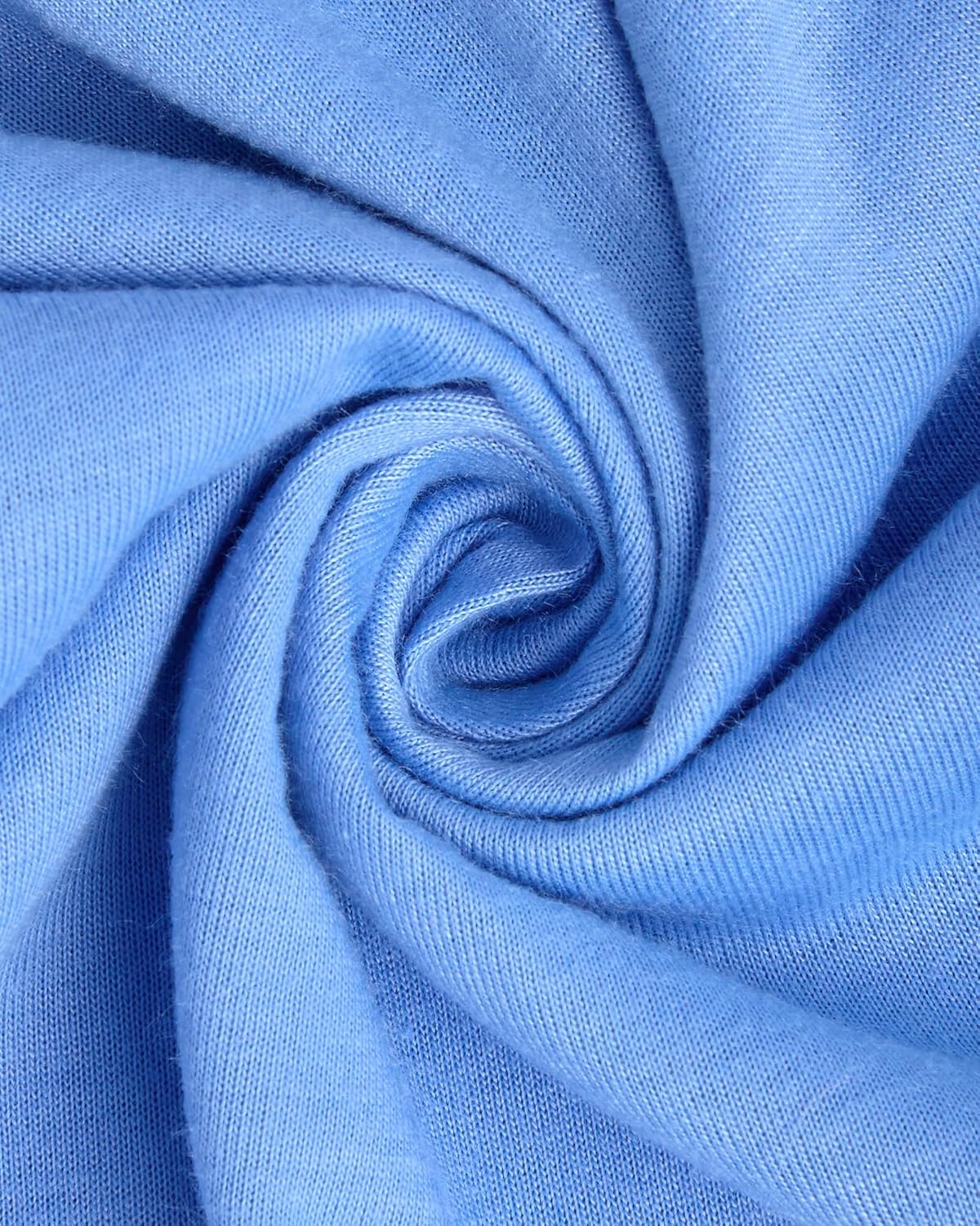 Sweet & Sassy Girls Nightgowns - 4 Pack Short Sleeve Night Gown Sleepwear Pajama Dress for Kids (Size: 4-14) - Image 3