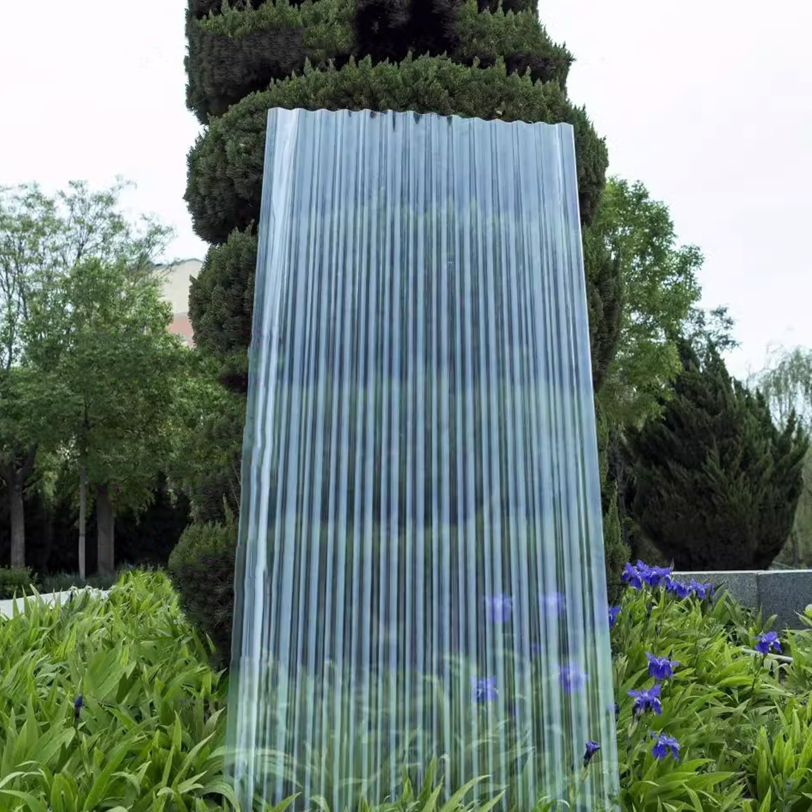 1.5mm Thick Corrugated Bitumen Roof Sheet,Roofing Sheets,Building Roofing Material,Greenhouse Sheets,Easy to Cut Rain Awnin,Clear Daylighting Panels,Garage Roofing Covers,9/10/11/12 Pcs(10 Pcs,0.9x1.2