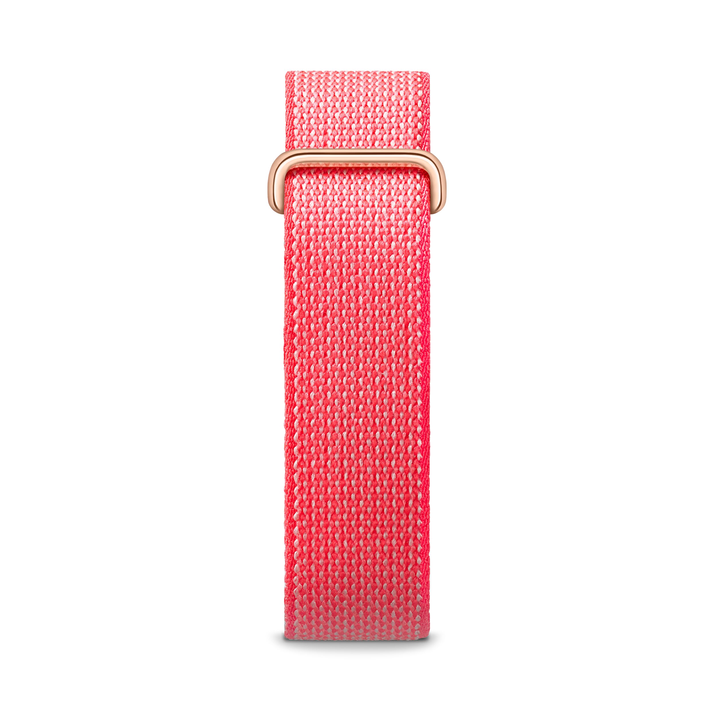 Google Fitbit Air - Activity tracker senza schermo con monitoraggio di fitness, battito cardiaco e sonno - Coaching personalizzato basato sull'AI - Fino a 7 giorni di autonomia - Rosso lampone