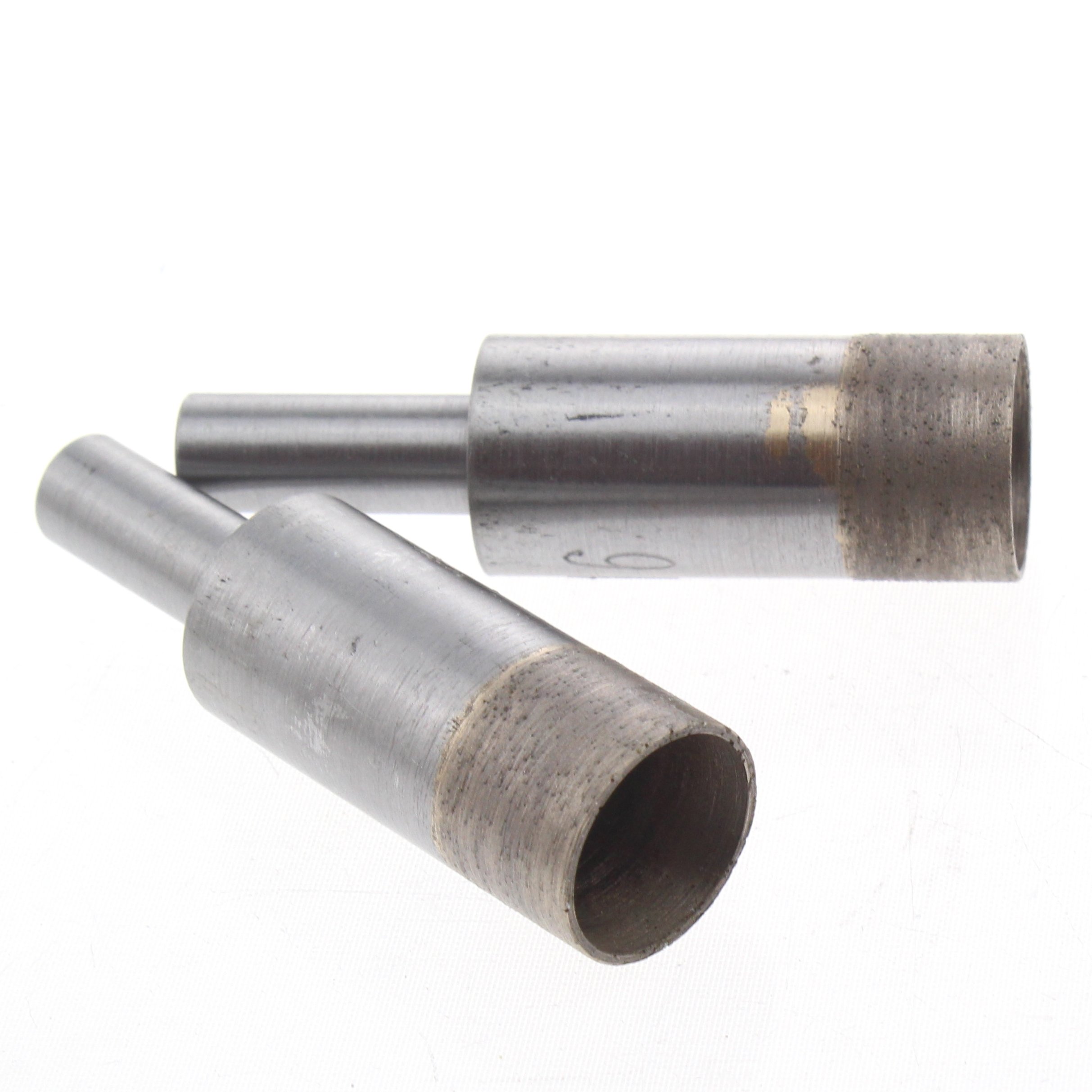 ILOVETOOL Diamentowa otwornica 16 mm spiekane wiertła do szkła ceramicznego trzpień 10 mm opakowanie 2 szt