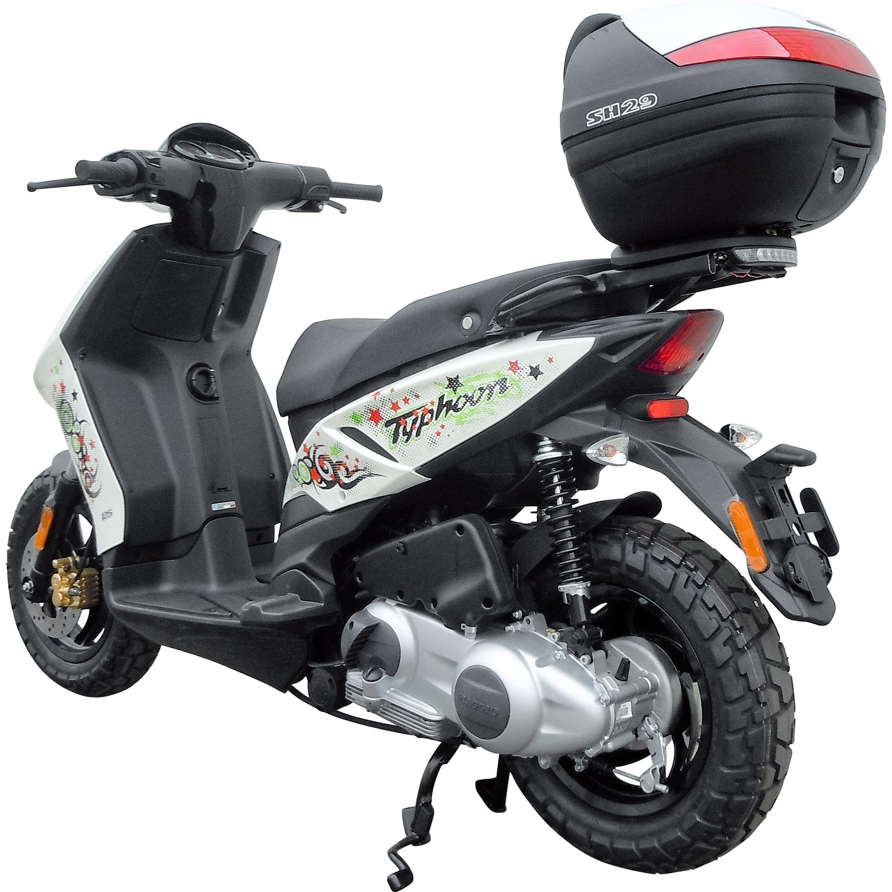 Shad V0TH11ST Soporte de Baúl para Piaggio Typhoon 50, Negro