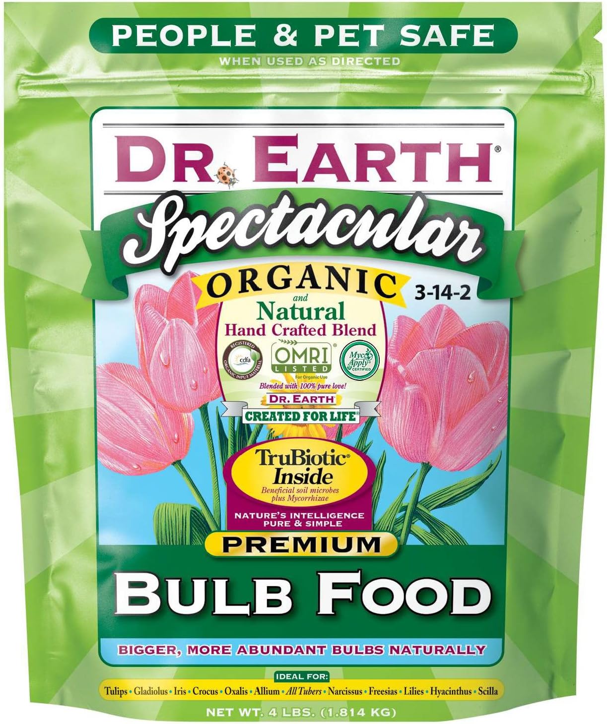 Dr. Earth Spectacular Buld Food 4 lb