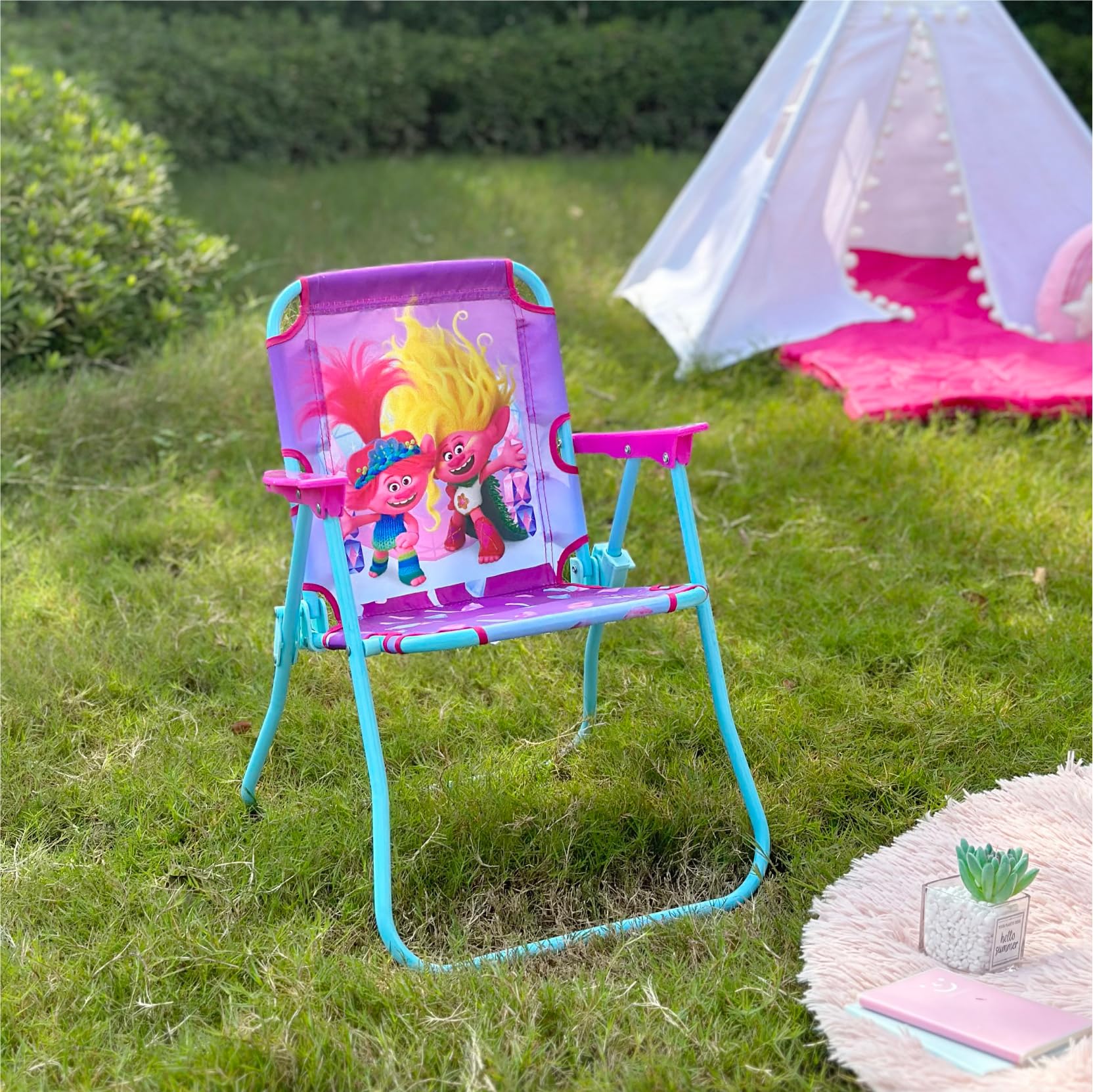 trolls zelt DreamWorks 3 Outdoor-Terrassenstuhl mit klappbarem Metallrahmen, ab 3 Jahren Sonstiges corse Camolette 3000 | 43einhalb Color:10M 100 LEDs USB