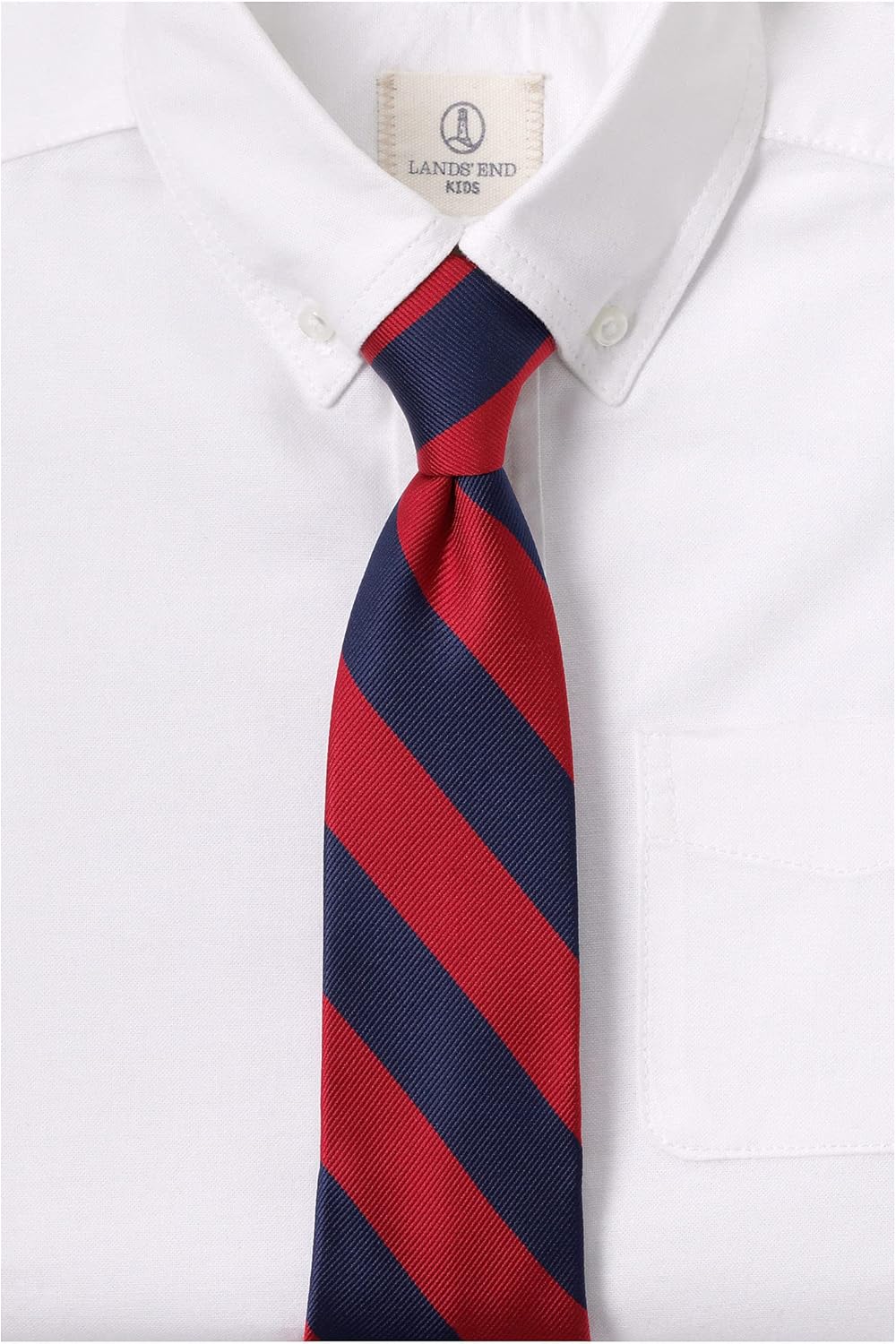 Lands' End Kids Stripe To Be Tied Tie