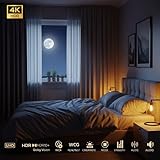 Sleep Aid Thunderstorms Rain On Glass Sounds | Cozy Lightning & Dark Sky Ambience | Nature FULL HD