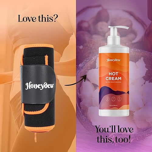 Miniatura 6 de HONEYDEW Entrenador de cintura para mujeres y hombres, moldeador de neopreno para tonificar el sudor para mujeres para una máxima reducción del