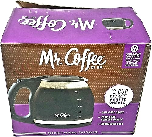 Miniatura 3 de Jarras de repuesto Mr Coffee con capacidad para 12 tazas Blanco
