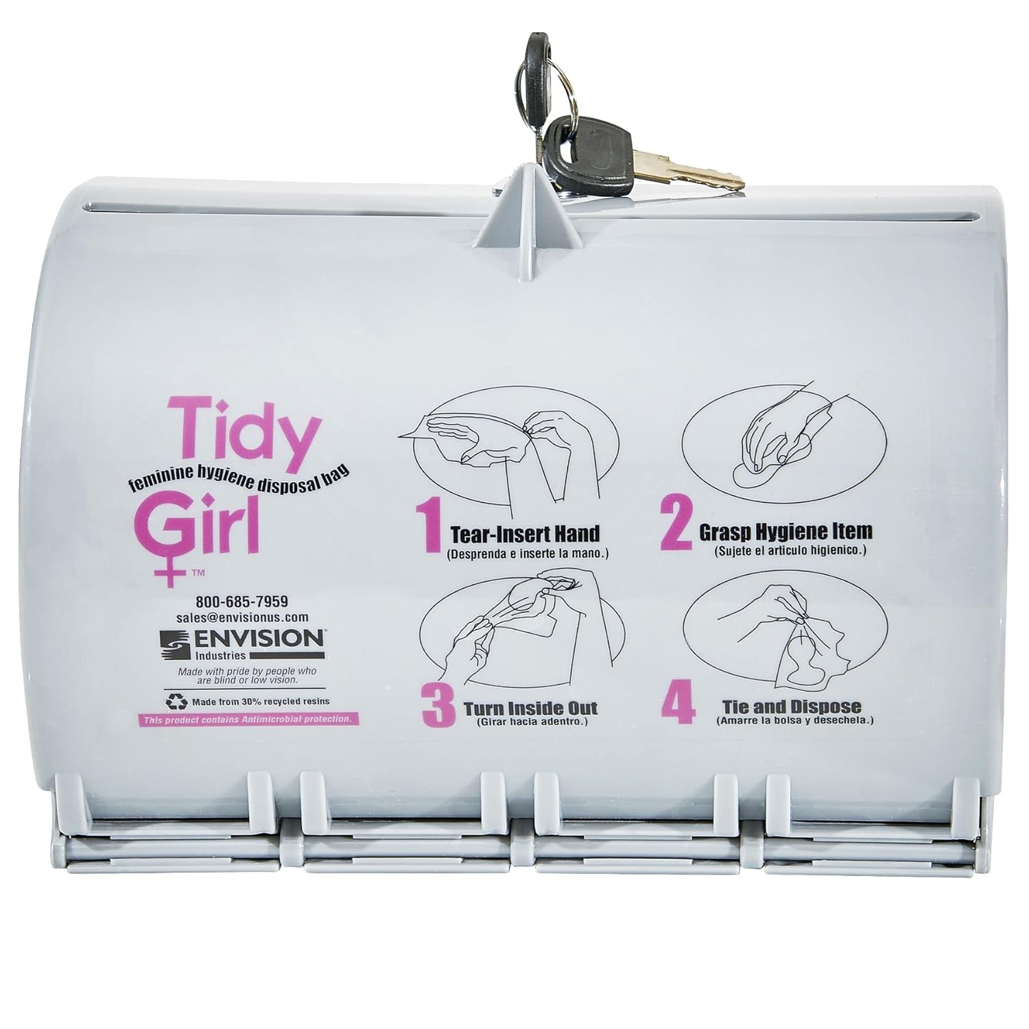 STOTGUDP TidyGirl Feminine Hygiene Disposal Bag Dispenser, Durable