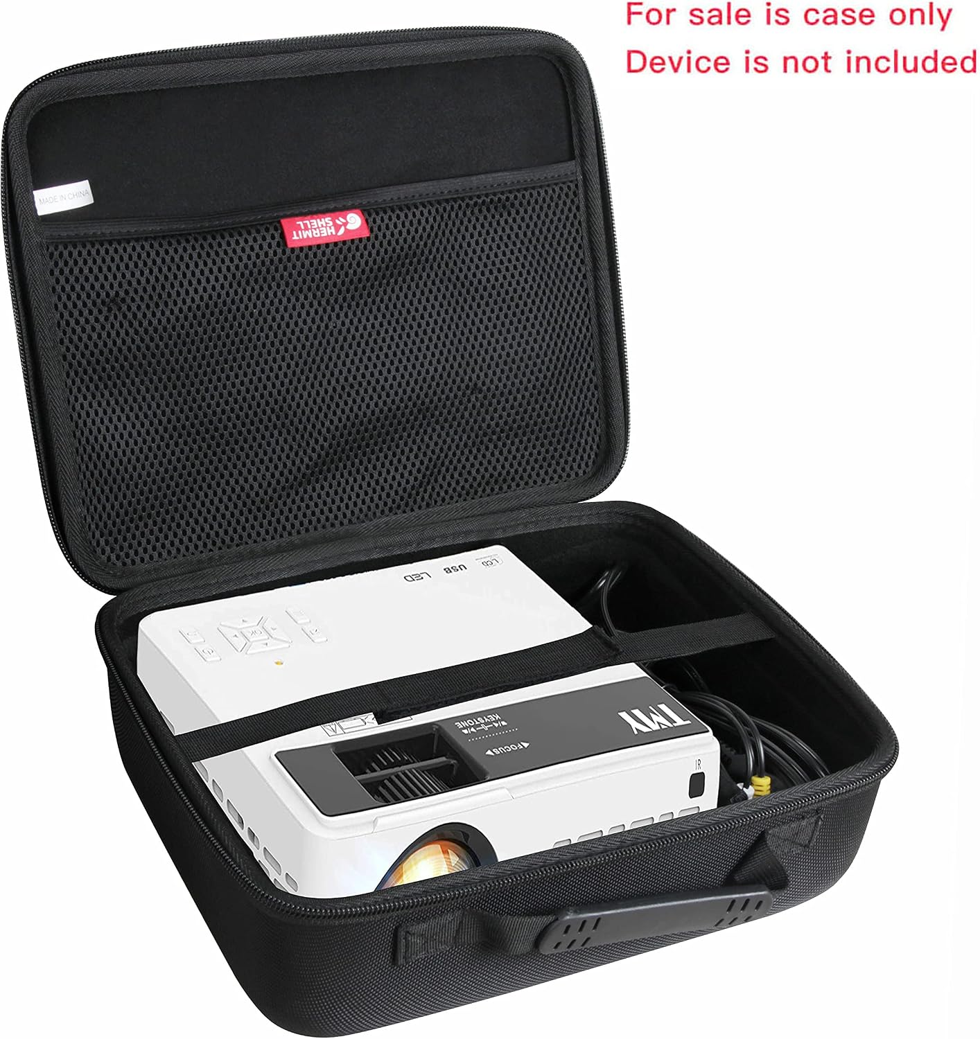 Hermitshell Hard Travel Case for TMY 1080P Full HD Portable Mini Projector (Case for Projector + Tripod)