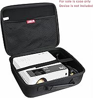 Vista 2 de Hermitshell Estuche rígido de viaje para mini proyector portátil TMY 1080P Full HD (funda para proyector + trípode)