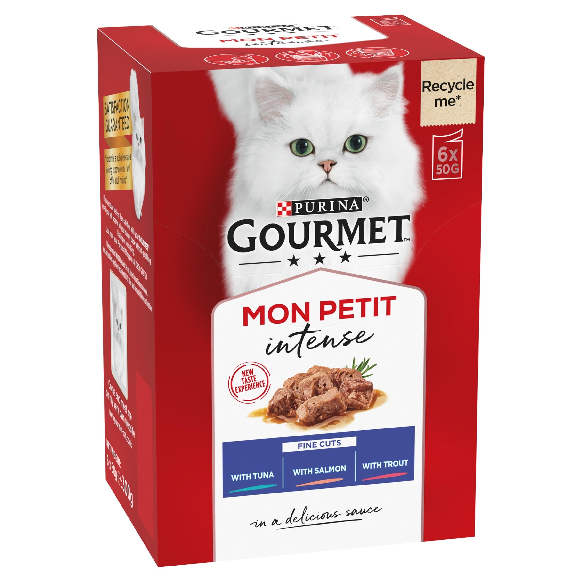 Amazon.com: Gourmet Mon Petit Fish, 6 x 50 g : Pet Supplies