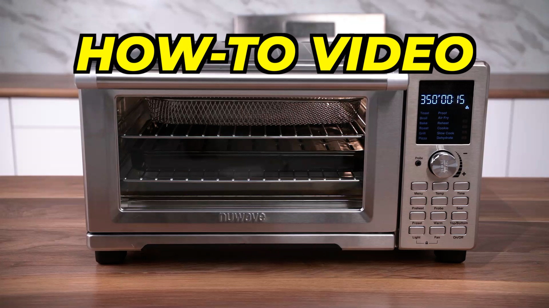 Watch Nuwave Bravo XL Pro How-To Video on Amazon Live