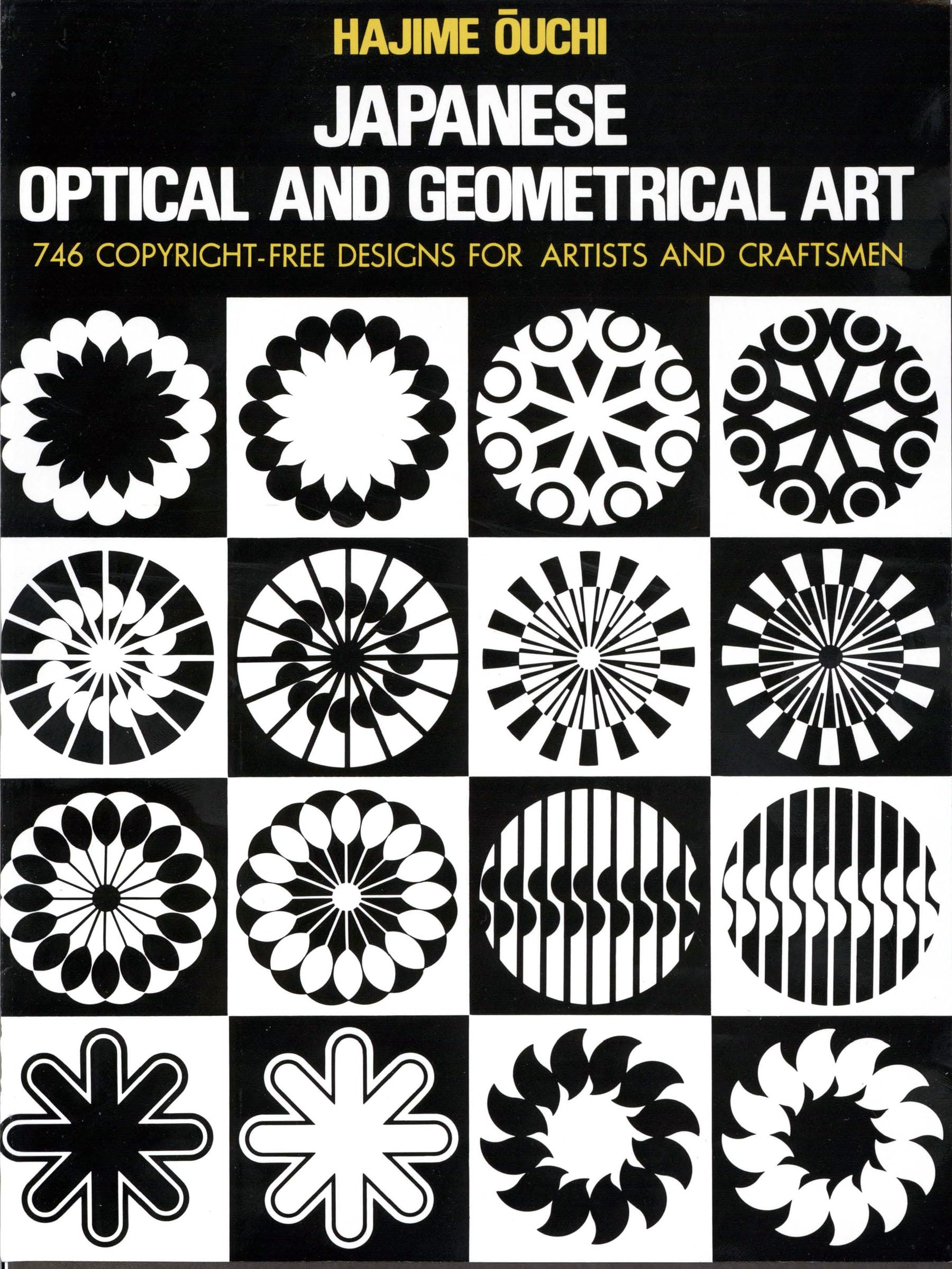 Japanese Optical and Geometrical Art by Hajime Ouchi (Paperback Book)